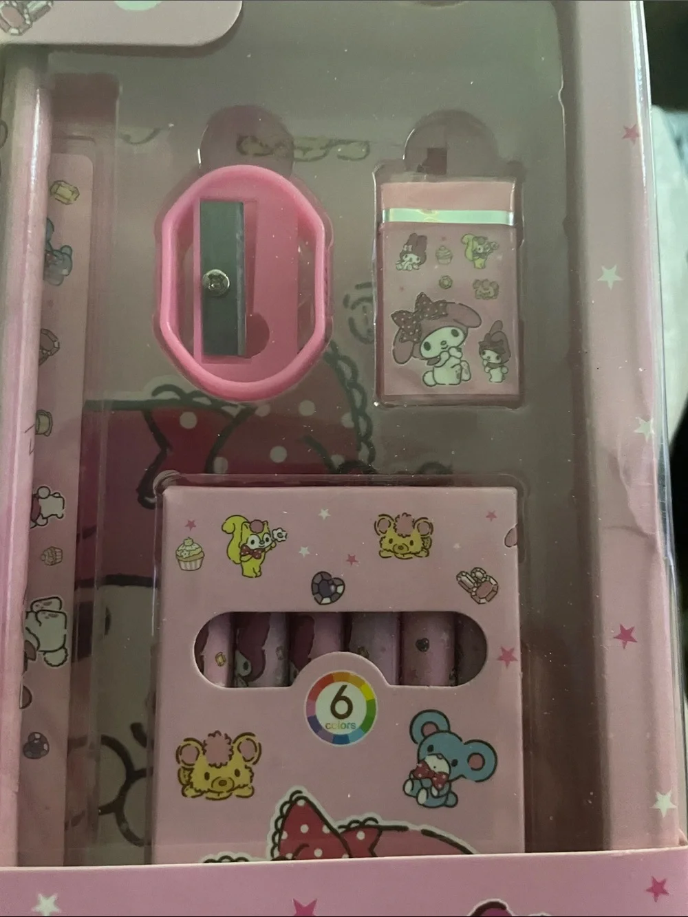 Sanrio My Melody Pink Stationery Set with Pale Accents
